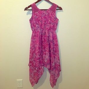 Purple butterfly dress